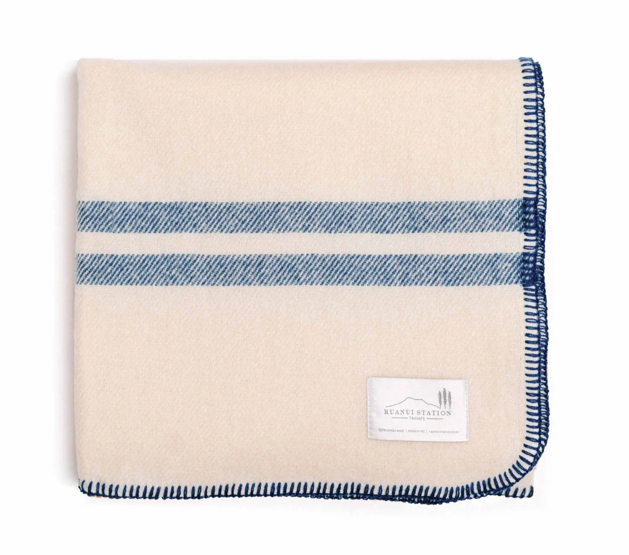 Barney's blue Baby blanket | RUANUI STATION