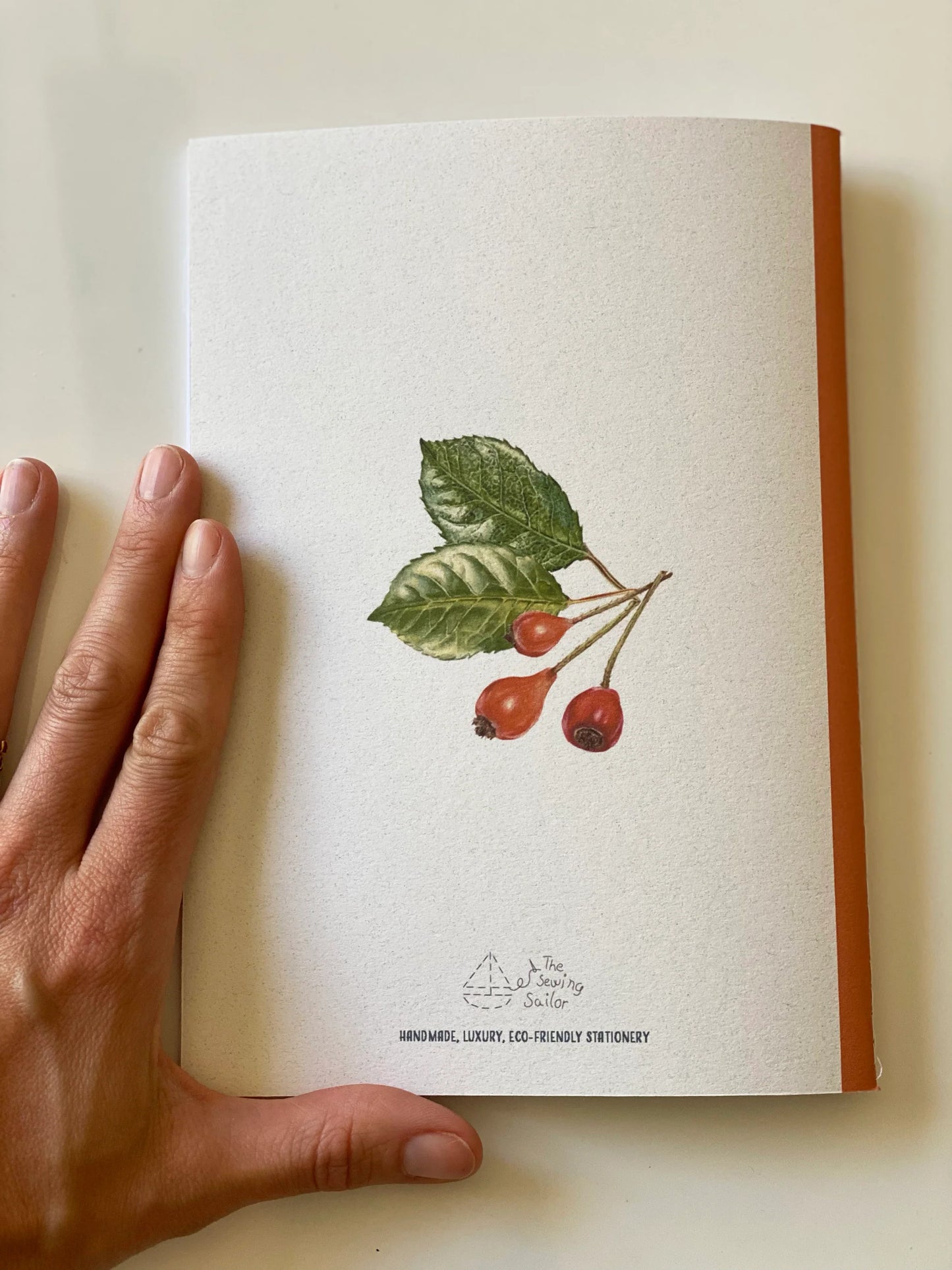 ROSE HIPS notebook | THE SEWING SAILOR