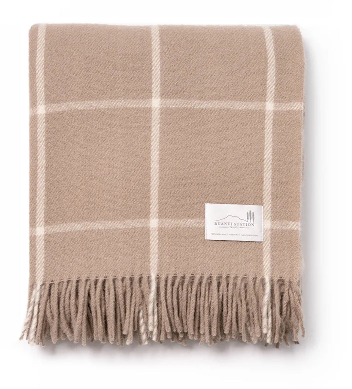 Totaras Tussock Throw BLANKET RUANUI STATION – Revology