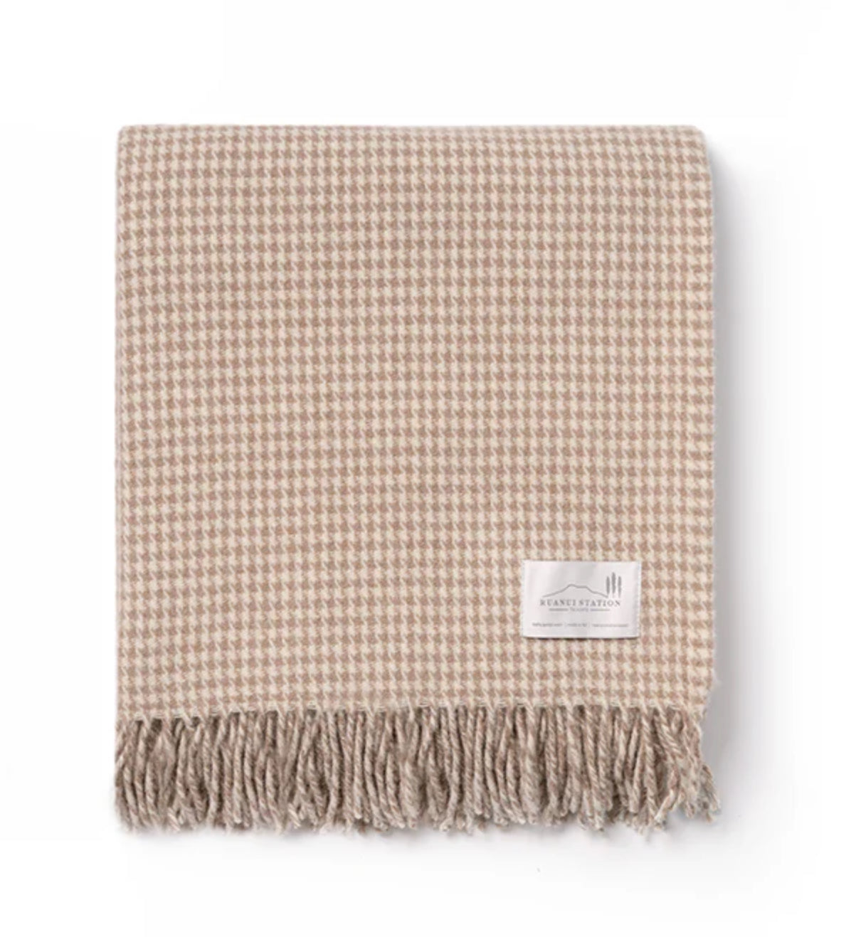 Okapea Oat Throw BLANKET RUANUI STATION – Revology