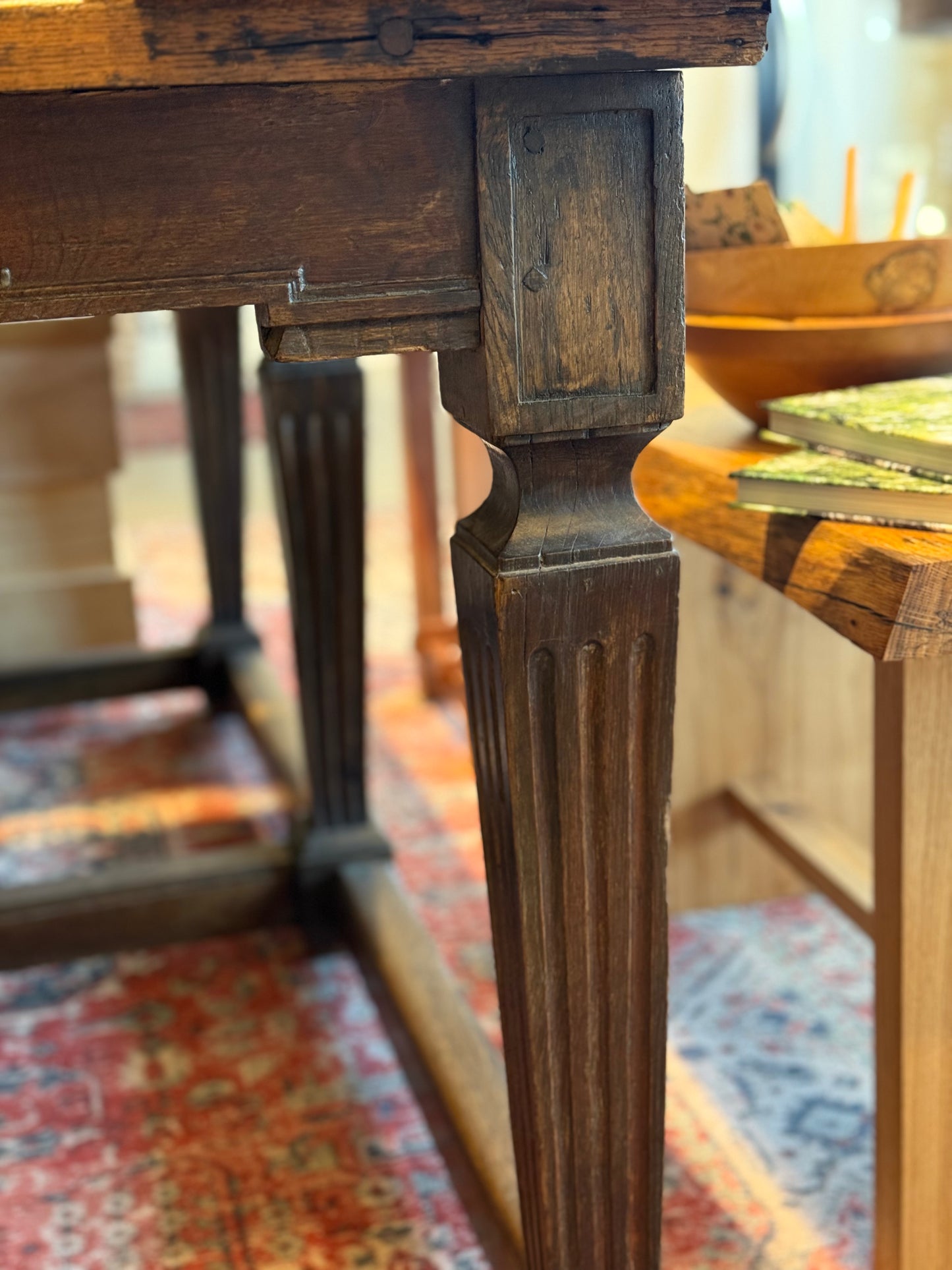 French 1850 OAK table | REVOLOGY