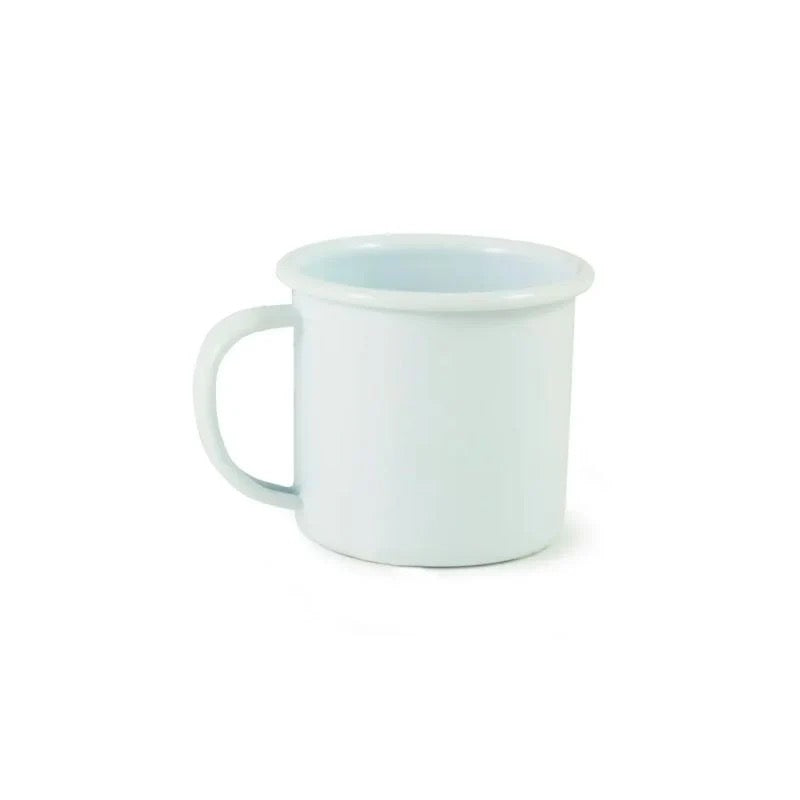ENAMEL EXPRESSO MUG - WHITE | REVOLOGY