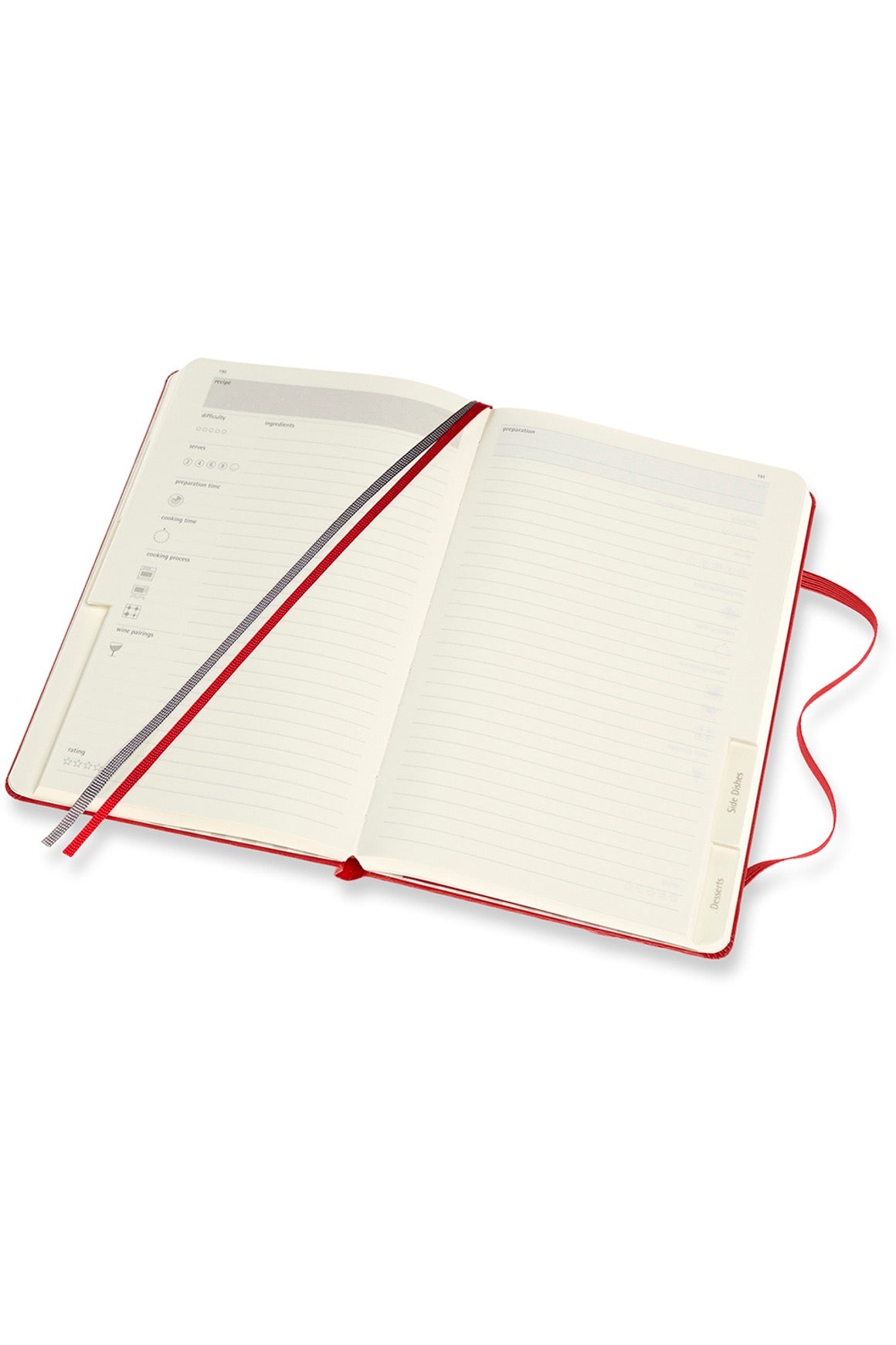 Recipe Journal - Moleskine Passion | BOOK