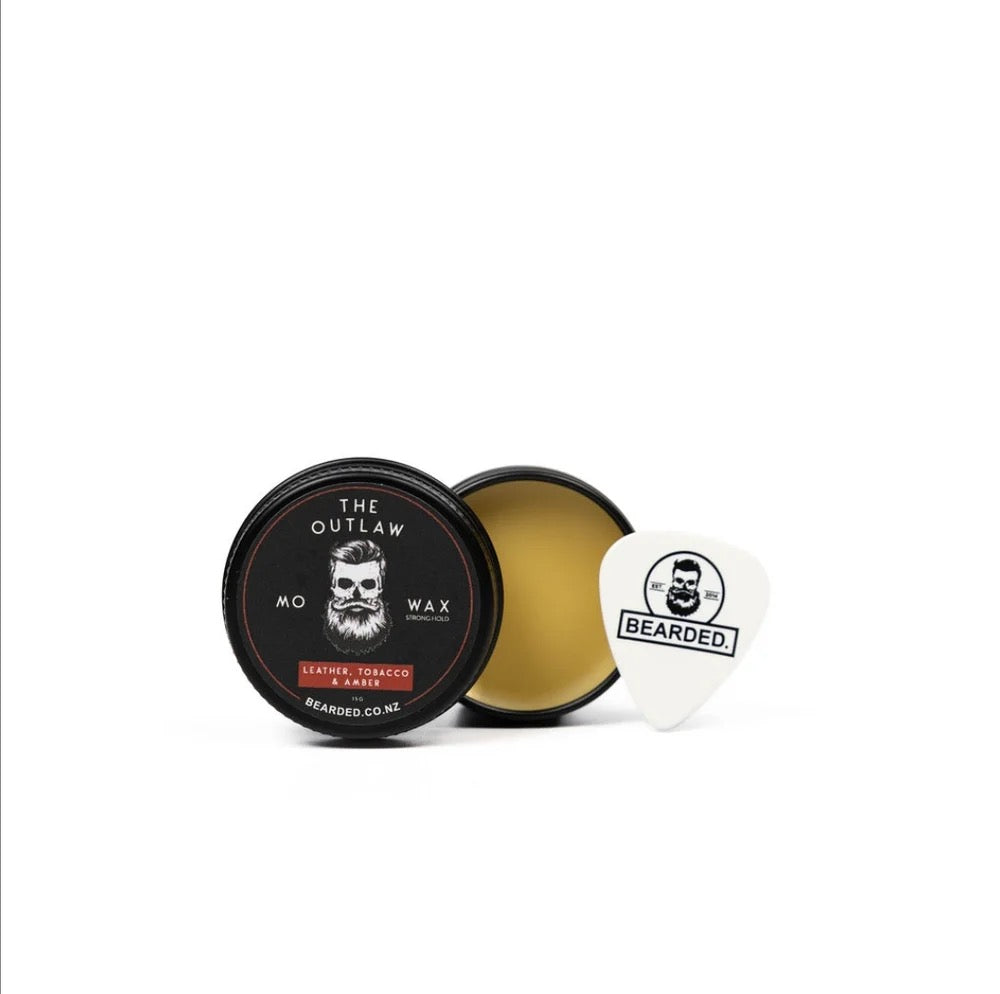 MOUSTACHE & BEARD WAX (STRONG-HOLD) |BD