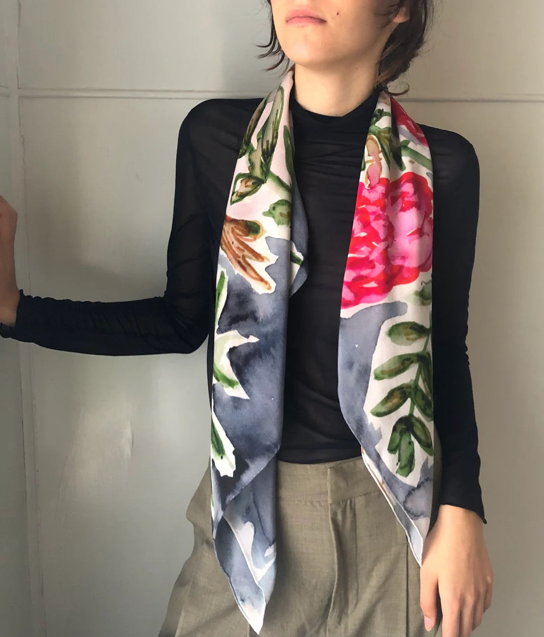 WINTER VASE Scarf | W&B