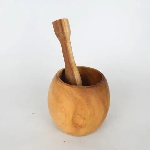 Teak Mortar & Pestle | REVOLOGY