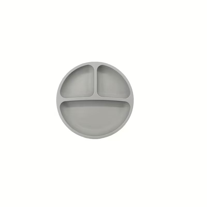 Silicone Suction Plate -Grey | TINYB
