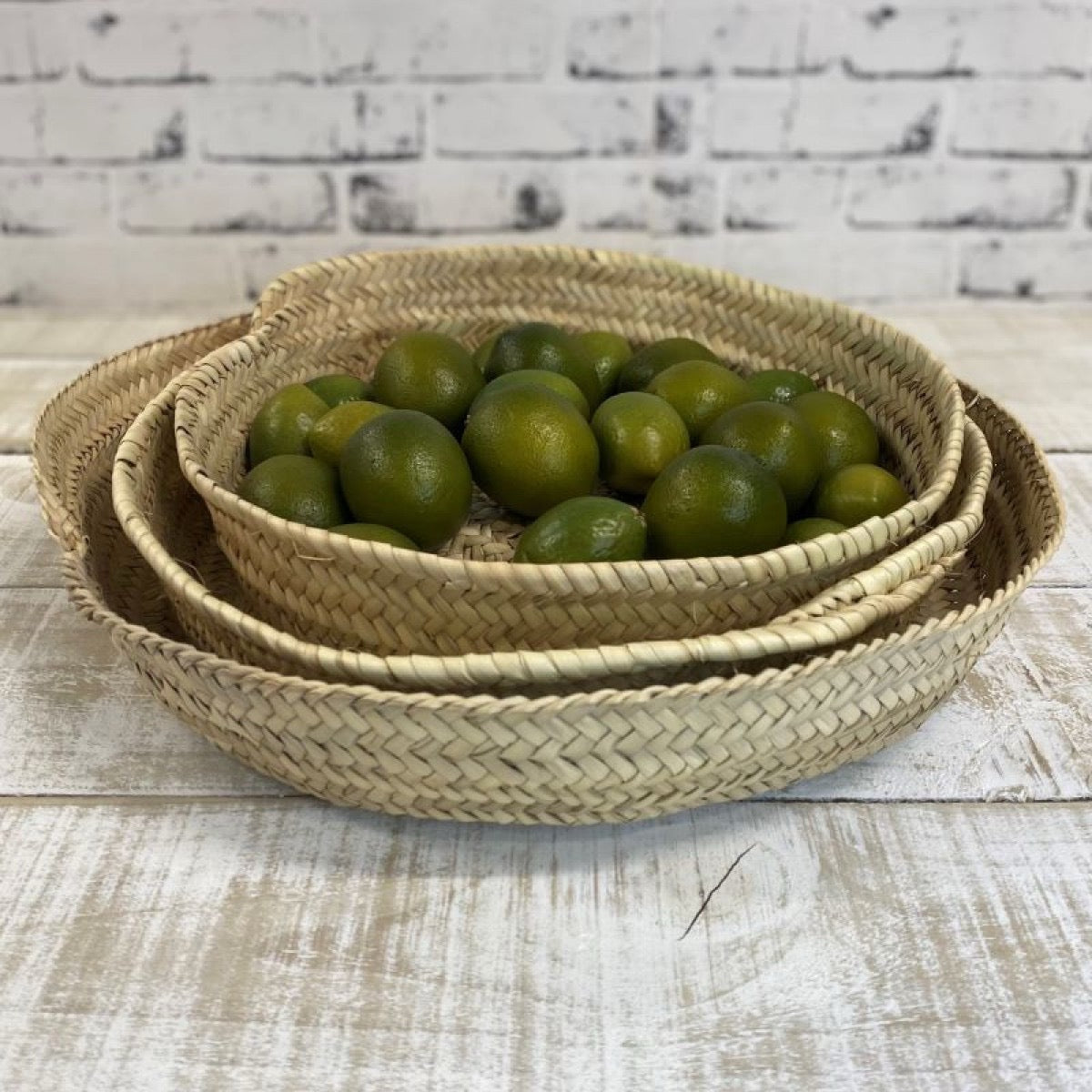 Shallow Woven Baskets - 3 sizes | REVOLOGY