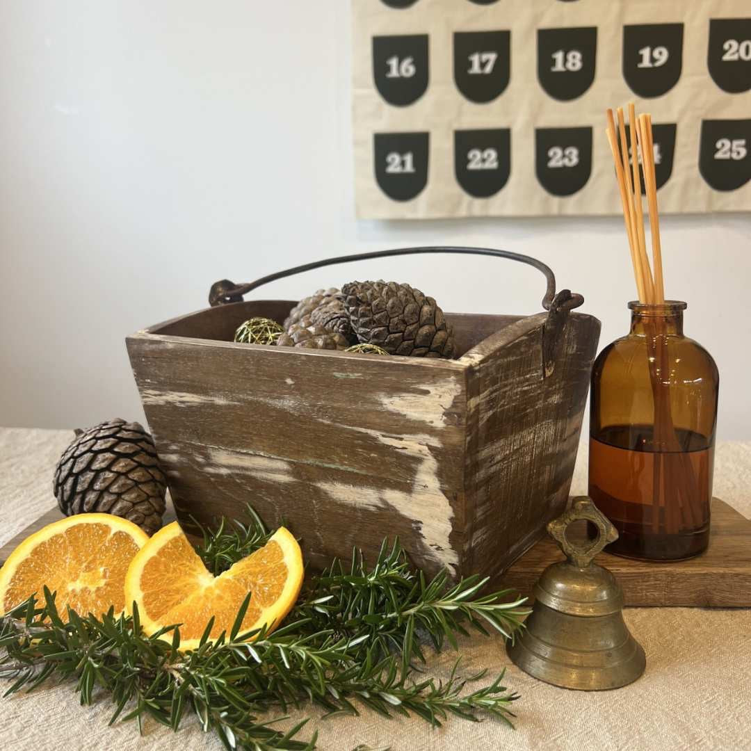 Vintage Wooden Bucket | REVOLOGY