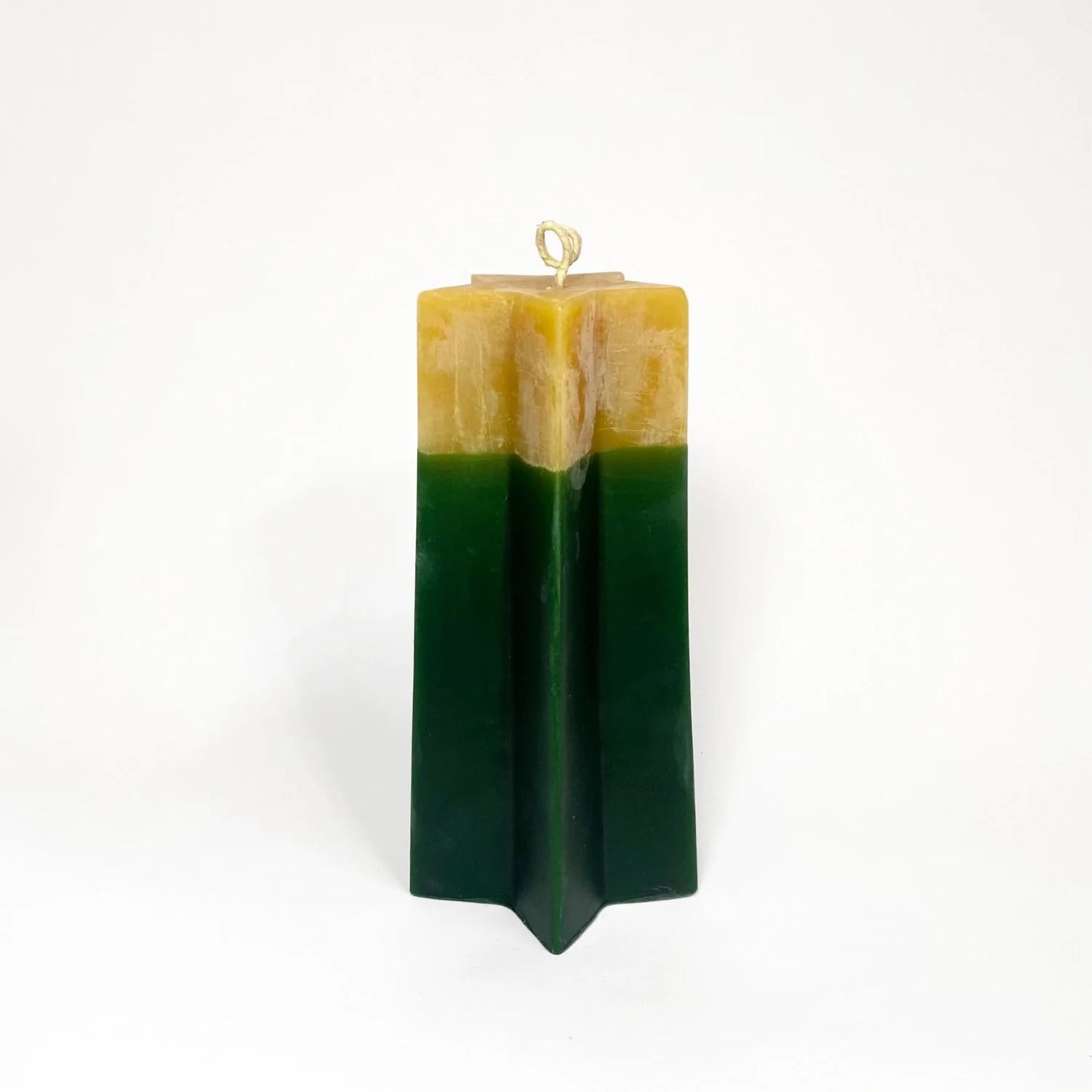 Star Pillar Beeswax Candle | HP