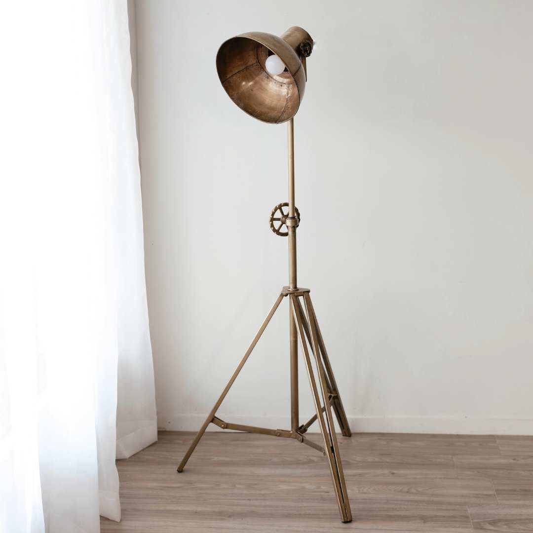Vintage Bronze Floor Lamp | REVOLOGY