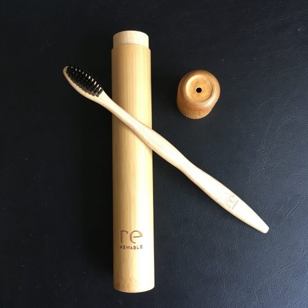 RE+Newable Bamboo Toothbrush Holder