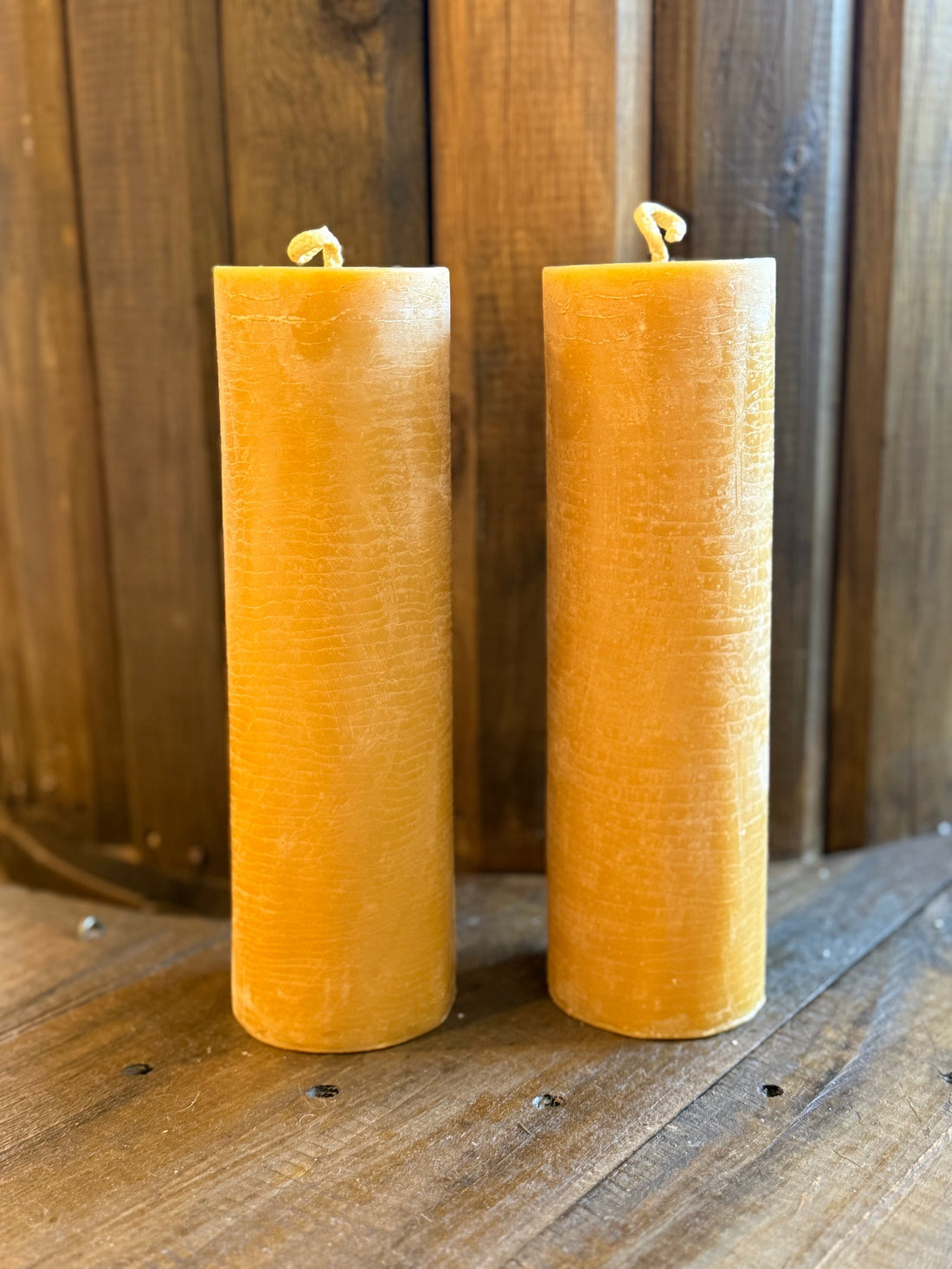 Beeswax XL CANDLE | HOHEPA, a cafe-style pillar candle hand-poured from 100% New Zealand beeswax in Hawke's Bay