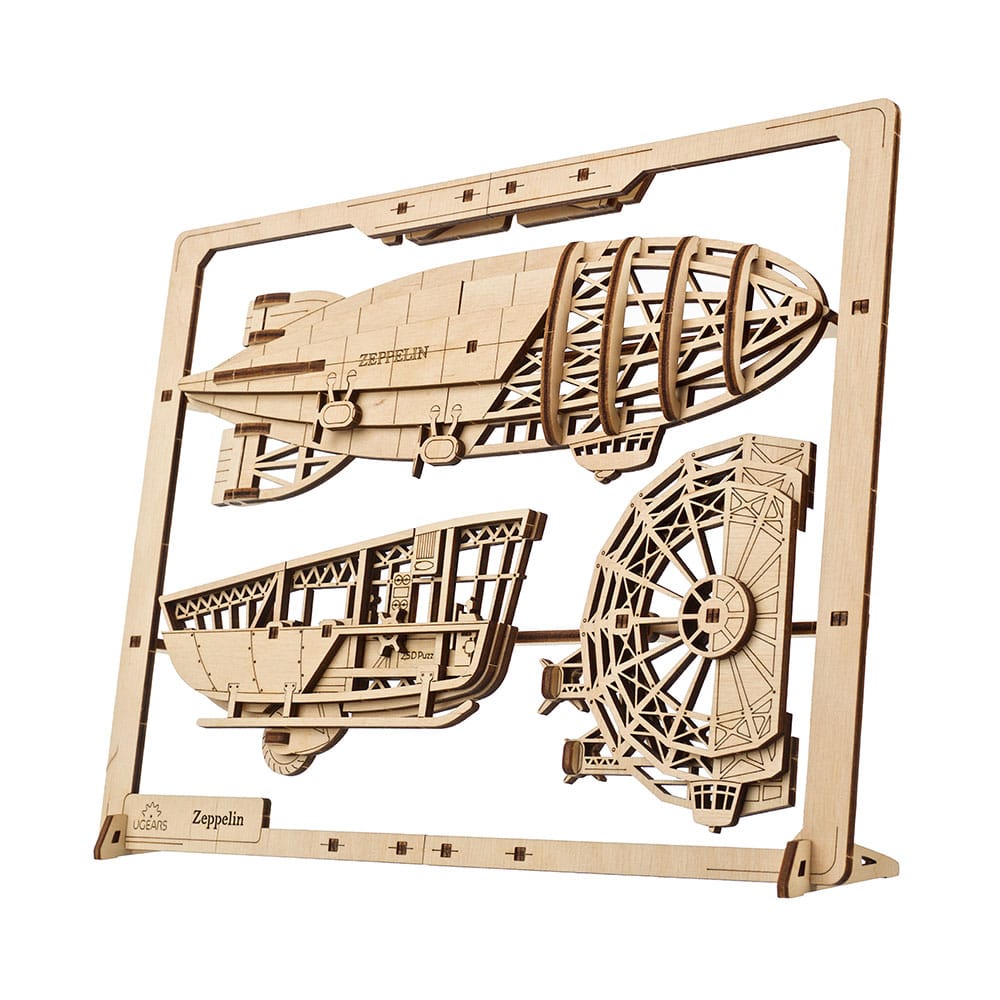 Ugears Zeppelin wooden mechanical model