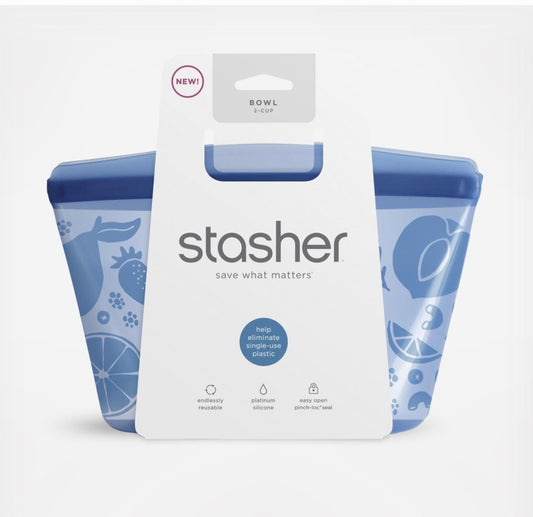 Silicone Stasher 2 Cup Bowl |