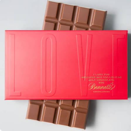 Chocolate Message Bar