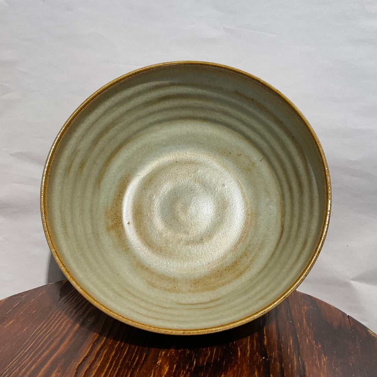 Large Bowl with Ridged Edges