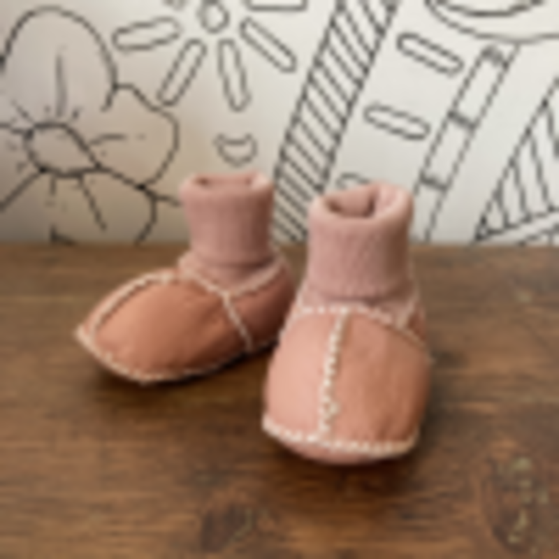 Sheepskin Baby Booties | TIKTAK Design Co