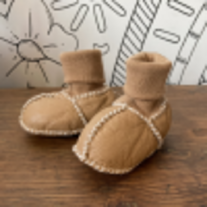 Sheepskin Baby Booties | TIKTAK Design Co