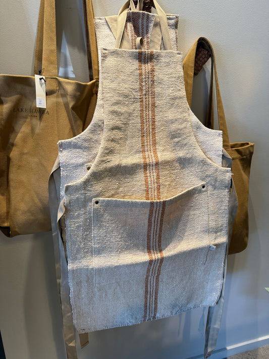 HERITAGE GRAIN-SACK APRON FRONT PATCH POCKET | VSU