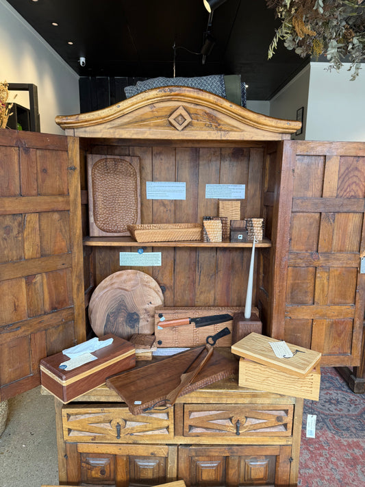 French Oak Kitchen Cupboard| REVOLOGY