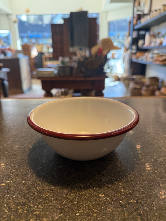 ENAMEL NOODLE BOWL  | FALCON