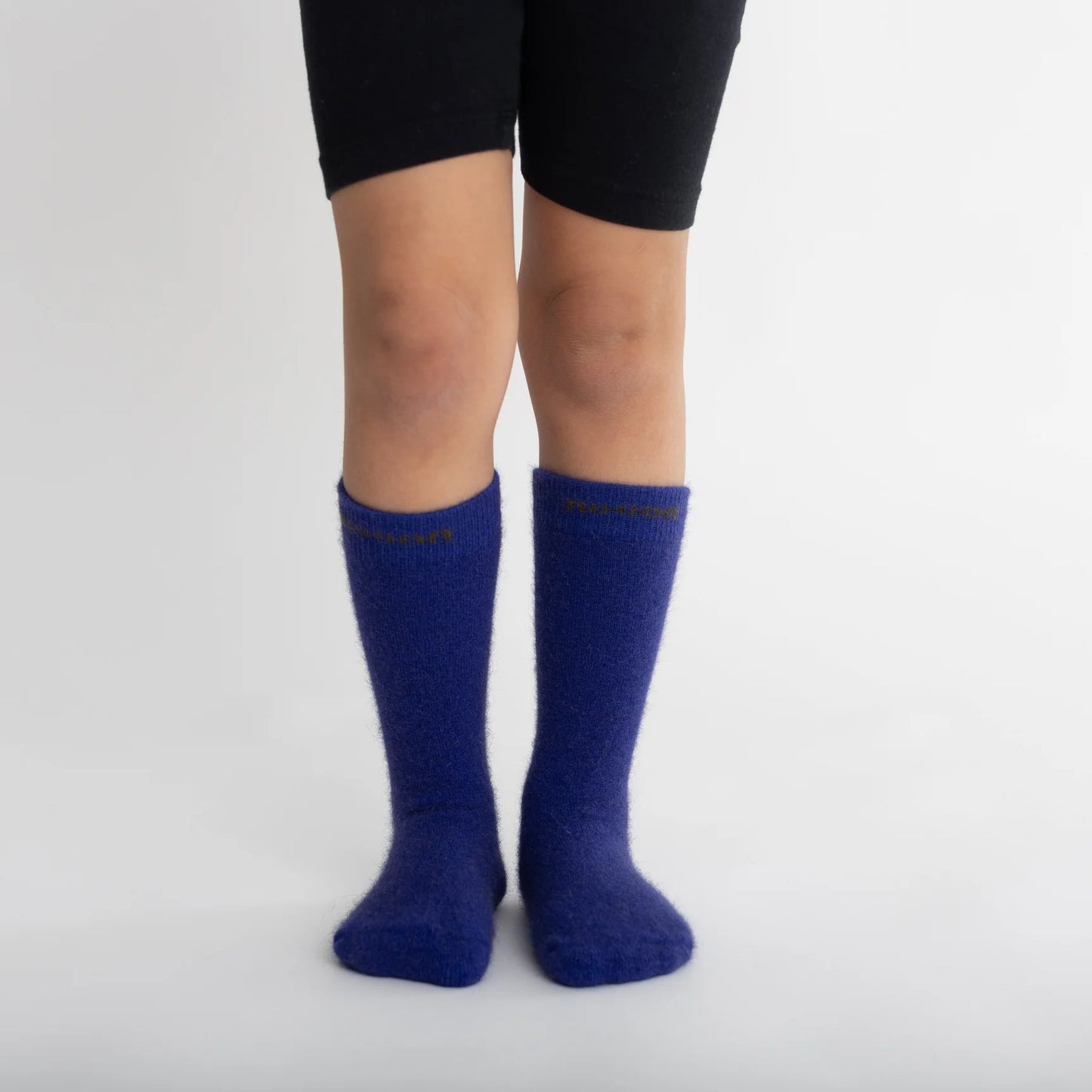 Possum Merino JUNIOR Socks - Royal Blue  | NOOAN