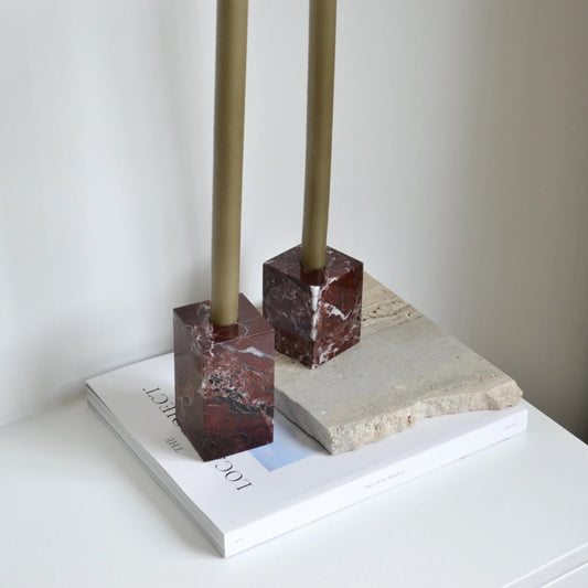 Candle Holder Red Wine |