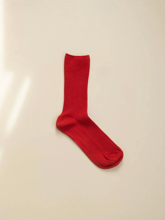 Cotton Socks Red | CG