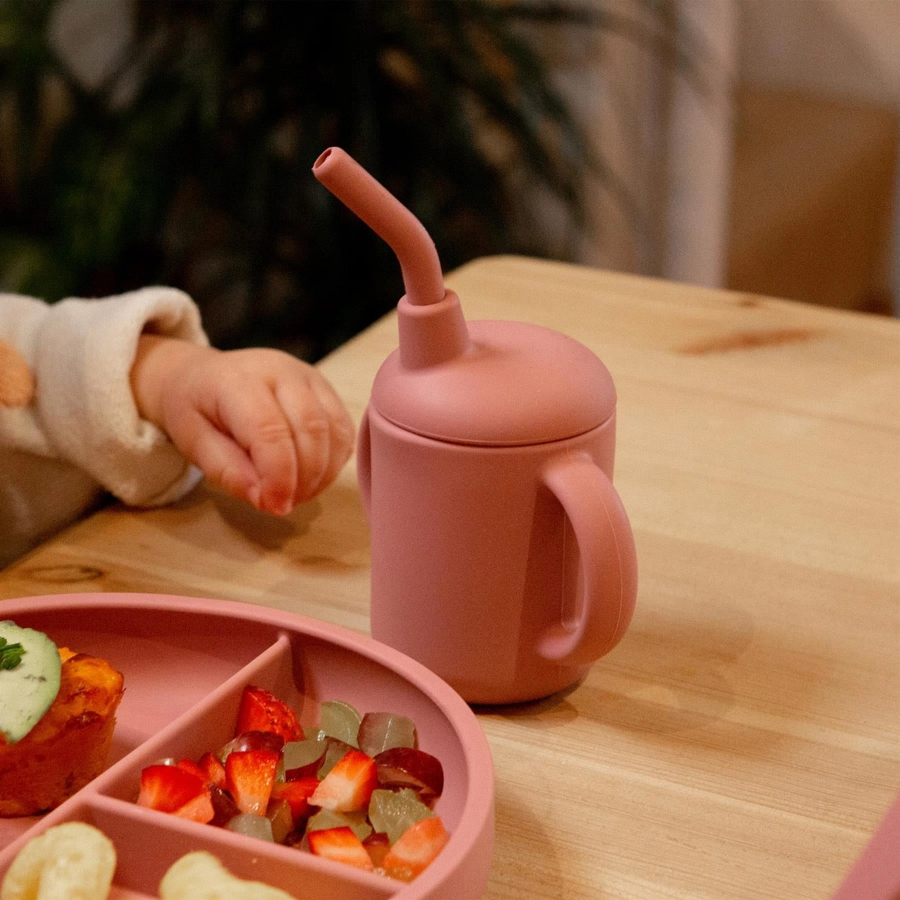 Silicone Baby Sippy Cup | TINY DINING