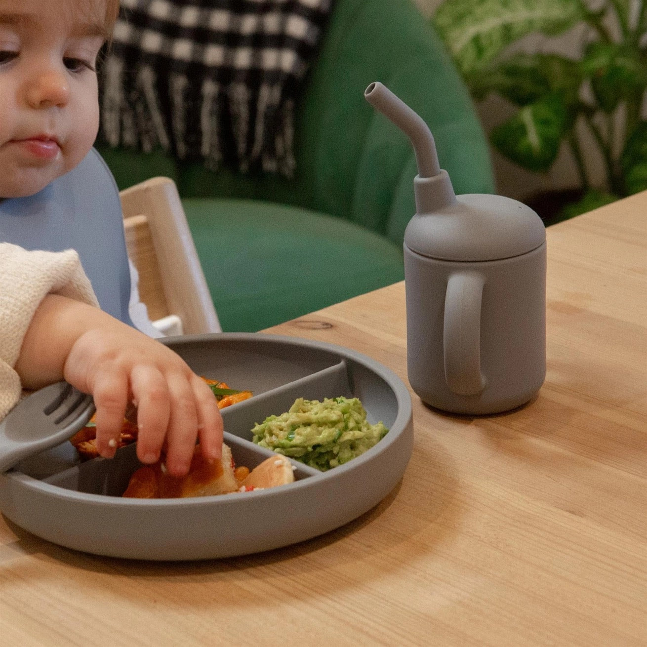Silicone Baby Sippy Cup | TINY DINING