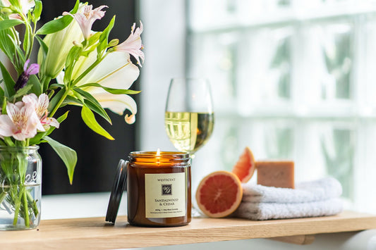 SANDALWOOD AND CEDAR – CANDLE | REVOLOGY