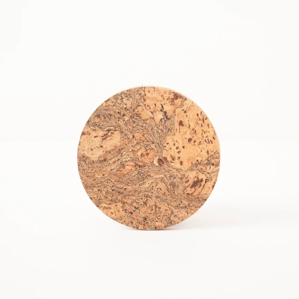 Natural OAK Cork Coasters Set of 4 | LIGA