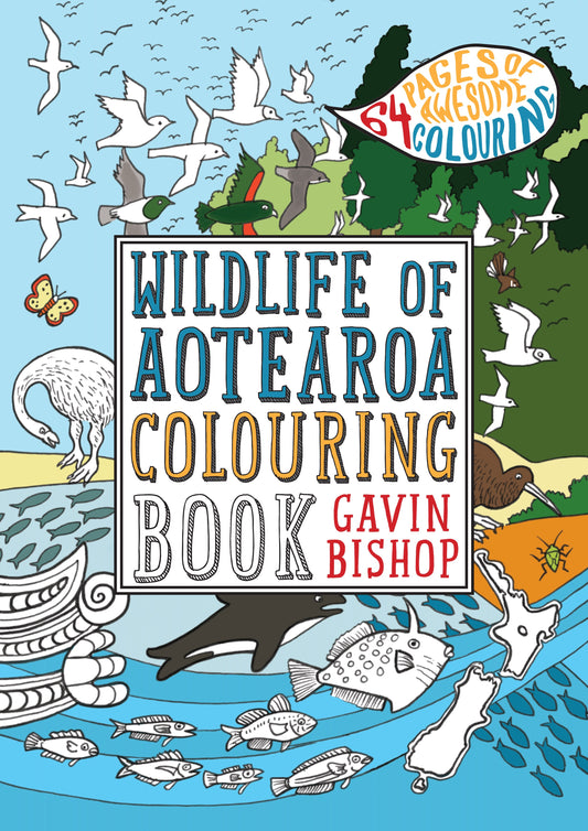 Wildlife of Aotearoa Colouring | BOOK