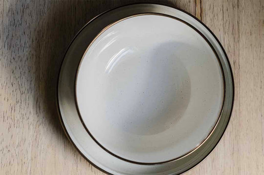 Camping Enamel  Bowl – Olive (set of 2)  | BAREBONES