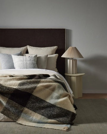 kinloch BLANKET cocoa | WEAVE