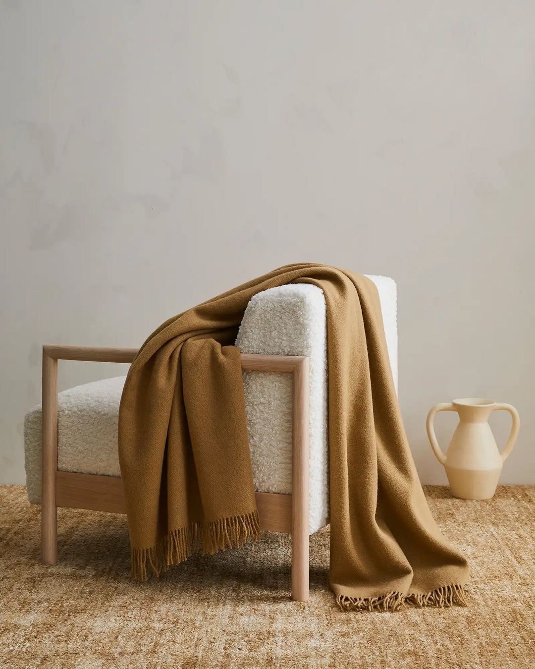Nevi BLANKET Camel | WEAVE