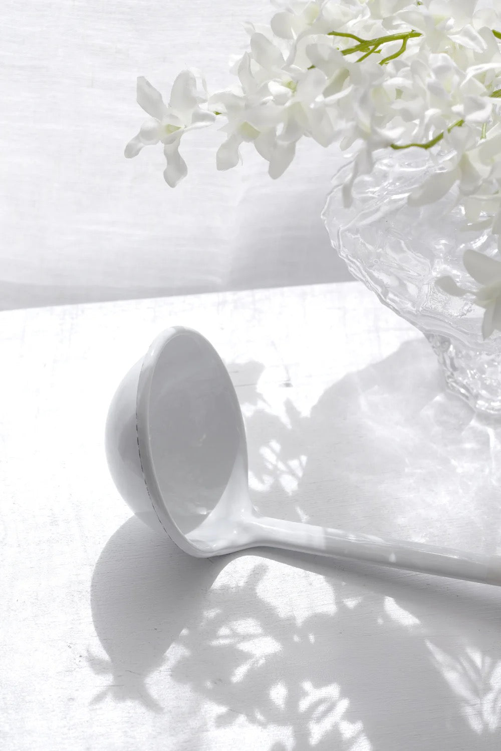 LADLE 30CM WHITE | FALCON