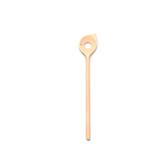 BEECH WOODEN SPOON WITH HOLE – 30CM |REVOLOGY