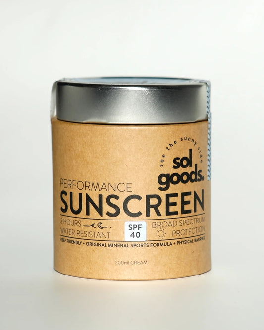 Sports Performance SPF 40 Mineral Sunscreen | SOL GOODS