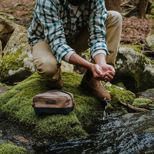 Dopp Kit Bag - Khaki | BAREBONES