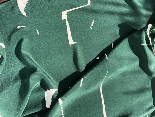 Green forest Necktie Scarf | W&B