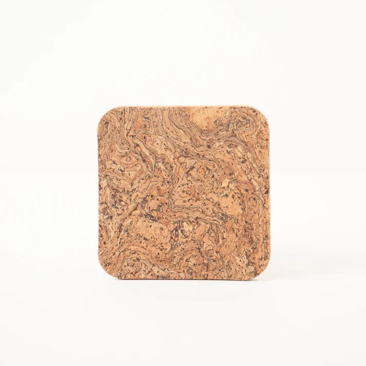 Natural OAK Cork Coasters Set of 4 | LIGA