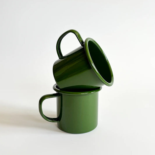 HUNTER GREEN ENAMEL Camping CUP 350ML |