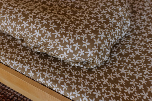 Fitted BASSINET Sheet Elderflower | LENI