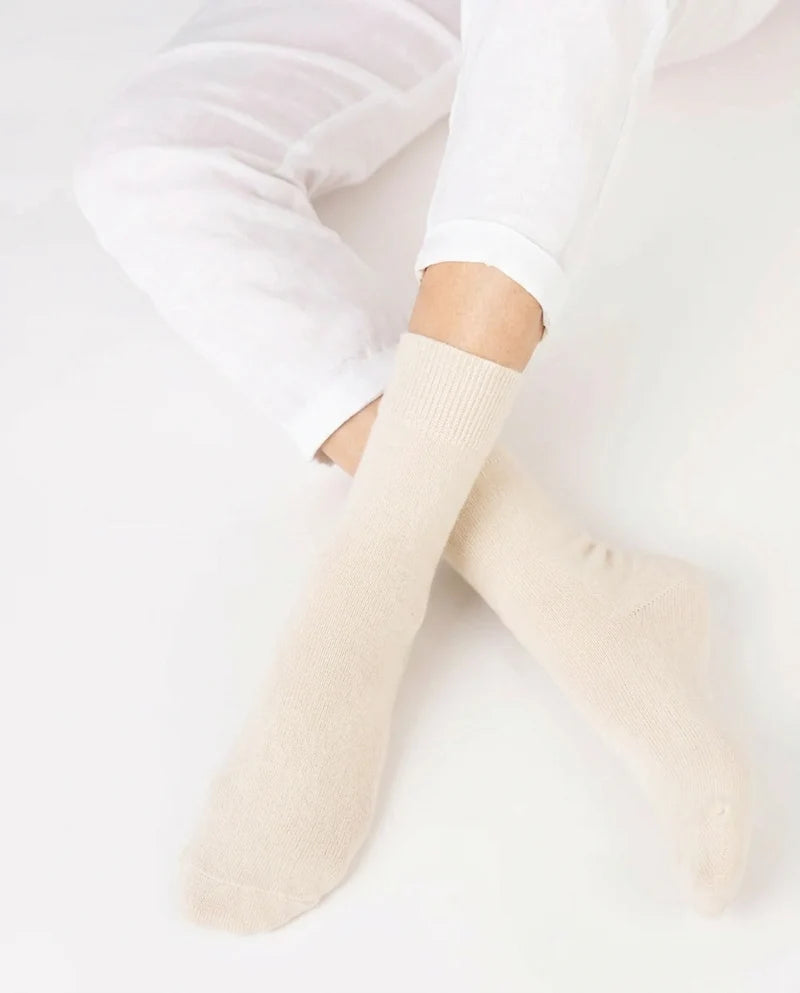 Possum Merino Wool Socks H OAT | N