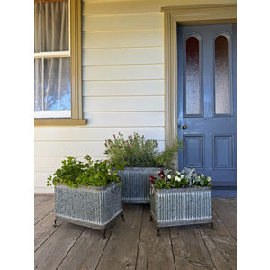 Planter Zinc Rectangle | REVOLOGY