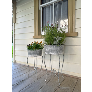 Planter Round Oat white | REVOLOGY