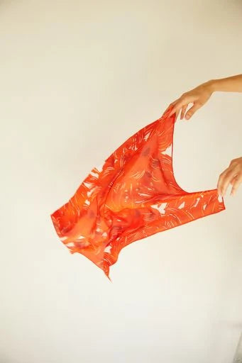 Red Salmon Scarf | WK